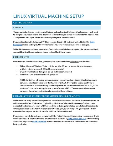 Image result for How to Setup a Linux Virsual Machine