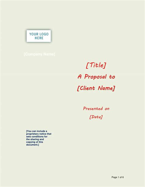 Image result for Business Proposal Hard Copy Sample