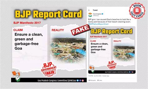 Goa Congress Uses Photo Of Debris On Hawaii Beach To Target BJP | BOOM