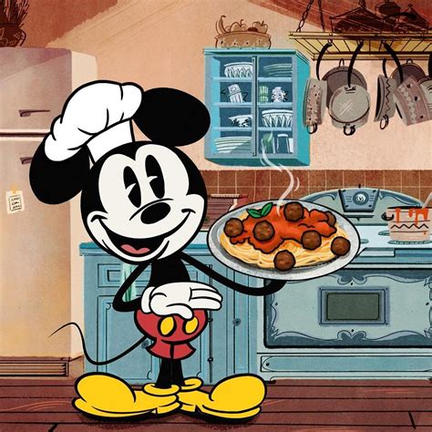 If he cooks for you, he’s a keeper! 🍝😍 #MickeyCrushMonday #MCM Mickey ...