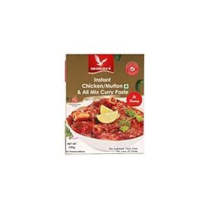 GHARUDAS FOODS Instant Chicken/Mutton & All Mix Curry Paste-200g ...