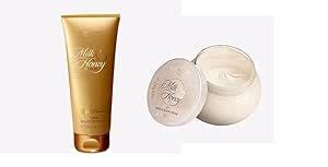 Buy Oriflame MILK & HONEY GOLD smoothing sugar scrub - 200 ml and MILK ...