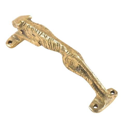 Indian-Shelf 1 Pack Jaguar Brass Cabinet Handles Unique Door Handle ...