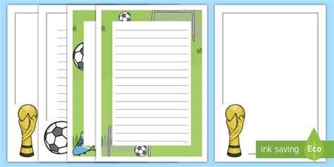 Football Page Borders