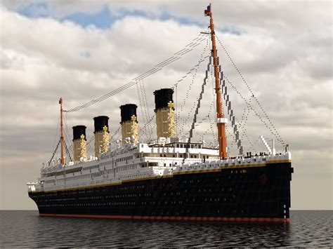 RMS Titanic Minecraft Tutorial 的图像结果