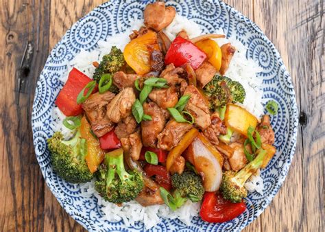 Sweet and Spicy Chicken Stir Fry - Vegetable Recipes