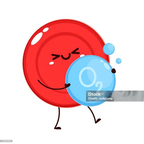 Vetores de Red Blood Cell Character Design Red Blood Cell Vector Free Space For Text Water ...