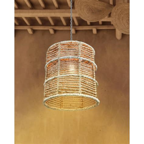 MIRANTE LAMP - NATURAL/IVORY - HAND MADE - JUTE – The Rug Republic