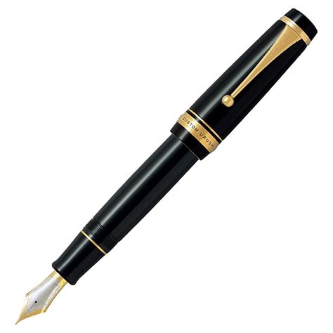 Pilot Custom Urushi Black GT Fountain Pen | Japan | Onlinemantra.in