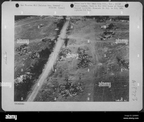 FRANCE-Battle activities during battle for Falaise Gap on 20 August 44 ...