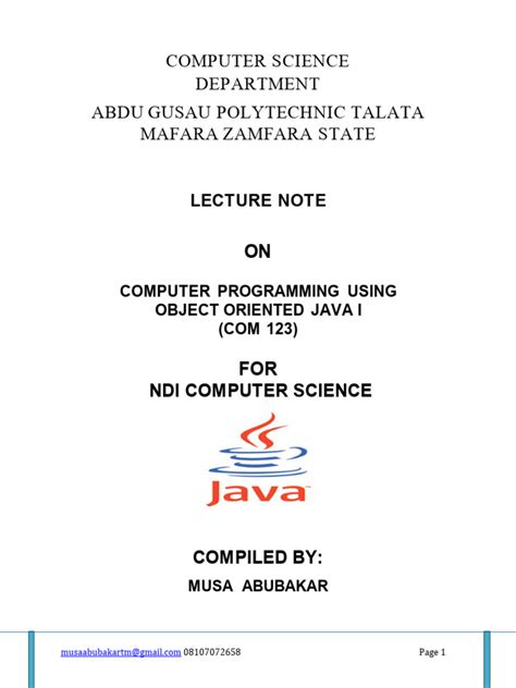 Image result for Java Commands PDF