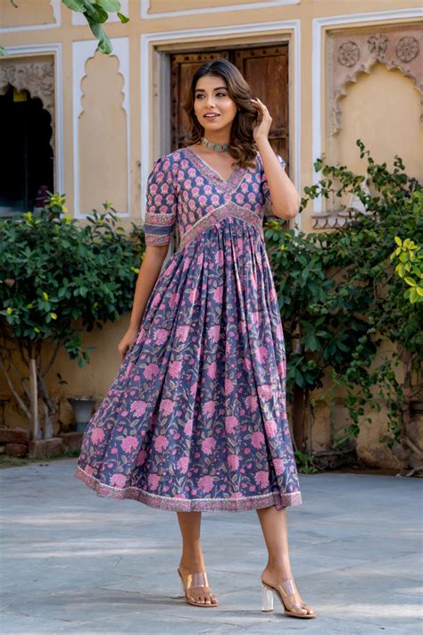 Santorini Pink Buti Nyra Dress – PRINTSVALLEY