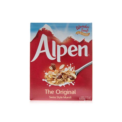Alpen Muesli Breakfast Cereal 550g - Spinneys United Arab Emirates