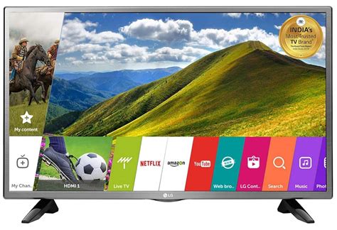 LG 80 cm (32 Inches) HD Ready LED Smart TV 32LJ573D (Silver) (2017 ...
