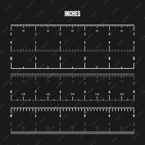Image result for Inches Scale Vector