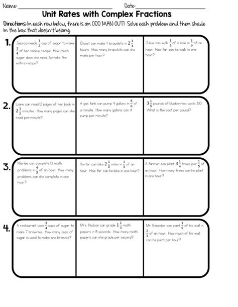 Image result for Complex Fractions Worksheet Algebra 1