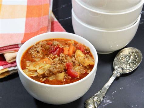 Cabbage Stew With Ground Beef Recipe | Home Pressure Cooking