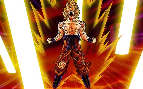 Super Saiyan Goku powering up | Goku wallpaper, Goku super, Dragon ball ...