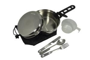 popote inox pour camp scoutisme