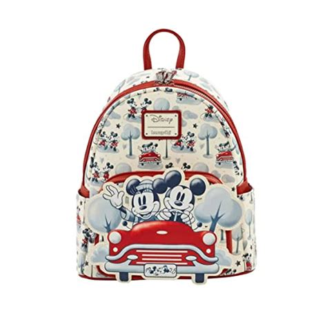Buy Loungefly Disney Mickey & Minnie Springtime Car Ride Mini Backpack ...