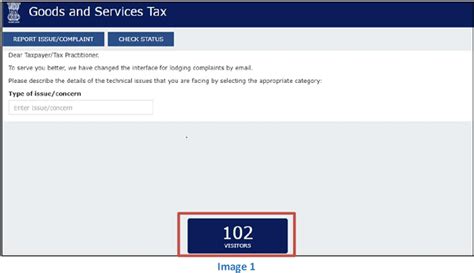 GST Self Service Portal User Guide
