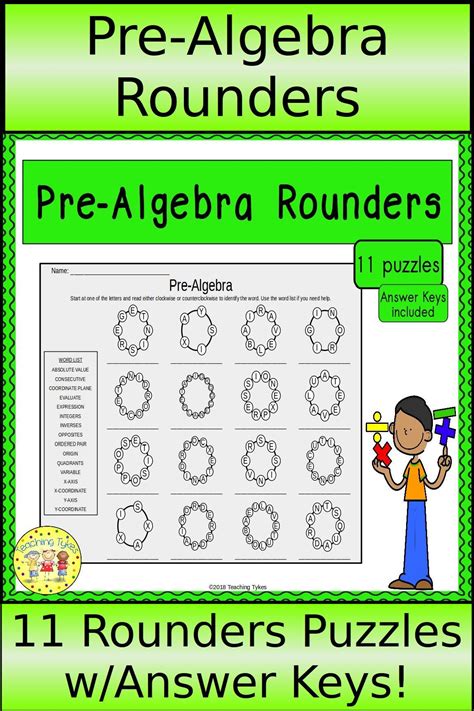Image result for Pre-Algebra Math Puzzles