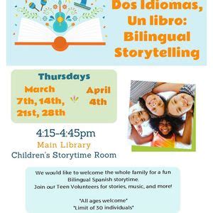 Dos Idiomas, Un libro: Bilingual Storytelling, 303 N. Pacific Coast ...
