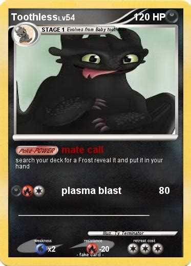 Image result for Toothless Pokemon Card