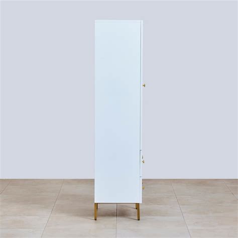 Buy Velvetica Bar Curio - White from Home Centre at just INR 24995.0