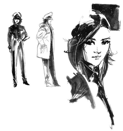 Mei Ling Illustration - Metal Gear Solid 4 Art Gallery