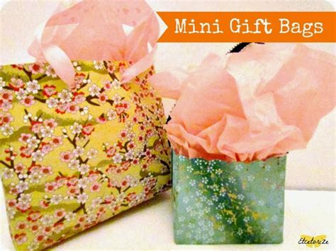 Image result for Mini Gift Bags Tutorial