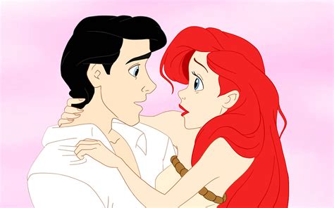 Download Ariel And Eric Wallpaper | Wallpapers.com