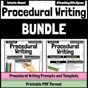 Image result for Procedural Writing Activities
