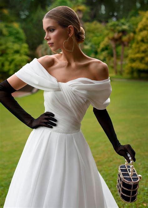 Organza Wedding Dress With Sleeves