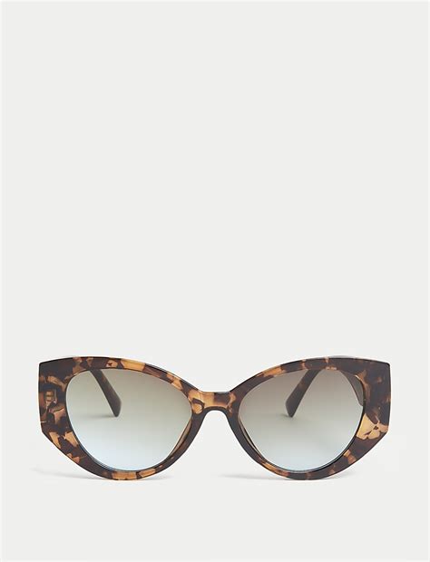 Buy Oval Cat Eye Sunglasses at Marks & Spencer