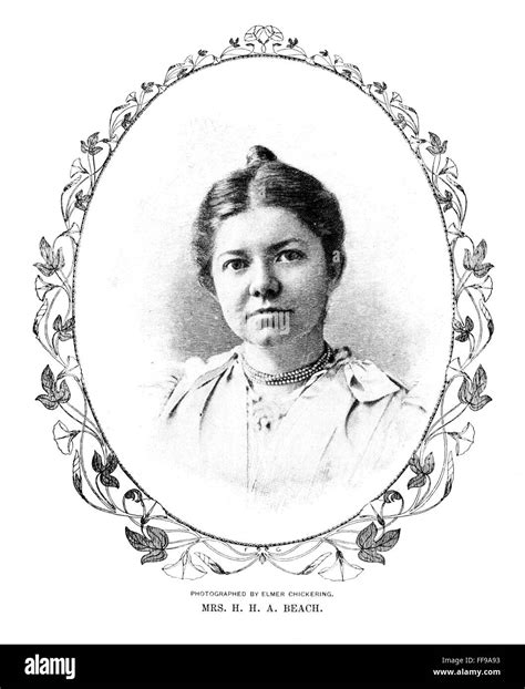 AMY MARCY BEACH (1867-1944). /nNΘe Cheney. American pianist, composer ...