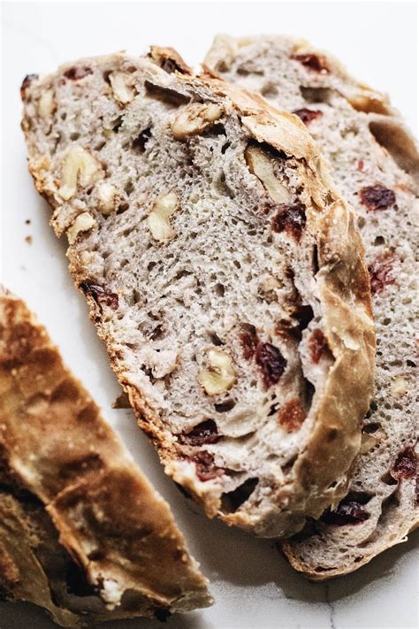 No Knead Cranberry Walnut Bread – A Simple Palate