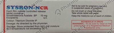 Sysron NCR Tablet: Uses, Side-effects, Price, Dosage & More Info ...