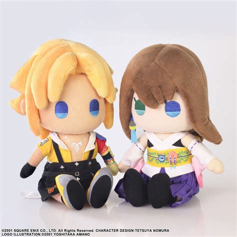 Final Fantasy X Tidus and Yuna Chibi Plushes Will Appear in 2023