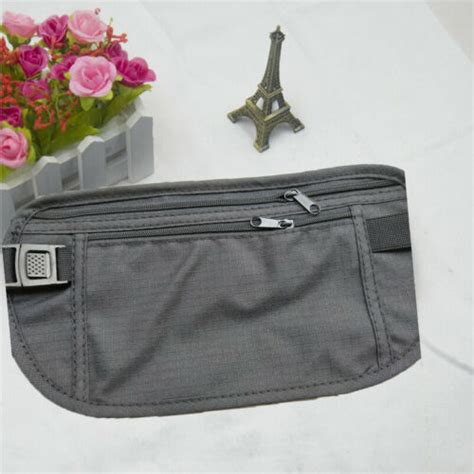 Women Pouch Hidden Wallet Passport Money Bags Waist Belt Bag Slim ...