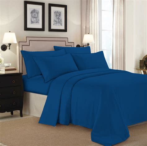 Eider & Ivory™ Huggable Jersey Knit Sheets Combed Cotton Bed Sheets Set ...