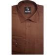 Charaghdin.com - Plain Brown Shirt