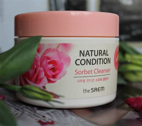 Щербет для лица The Saem Natural Condition Sorbet Cleanser | отзывы