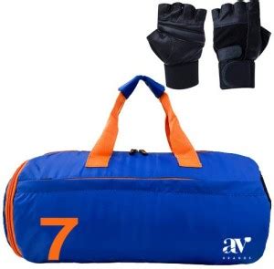 One28 20 L Gym Duffel Bag with shoe compartment ll & leather gym gloves ...