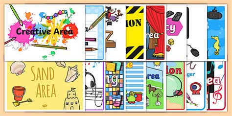 Classroom Area Signs 的图像结果