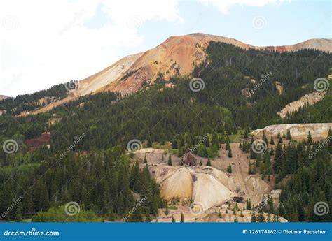 Dilapidated Mine at Red Mountain Pass, Colorado Editorial Photography ...