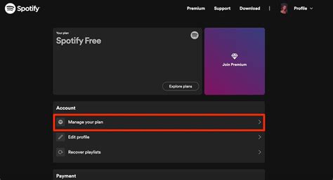 Spotify: How to change your payment method