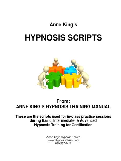 Image result for Hypnosis Scripts PDF