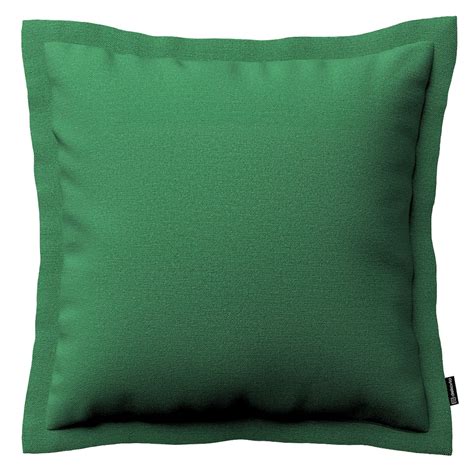 Poszewka Mona na poduszkę 45x45 butelkowa zieleń | home&you
