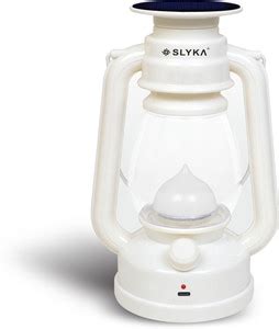 SLYKA LED Lantern With 1st Step Night Lamp Solar Rechargeable 4 hrs ...